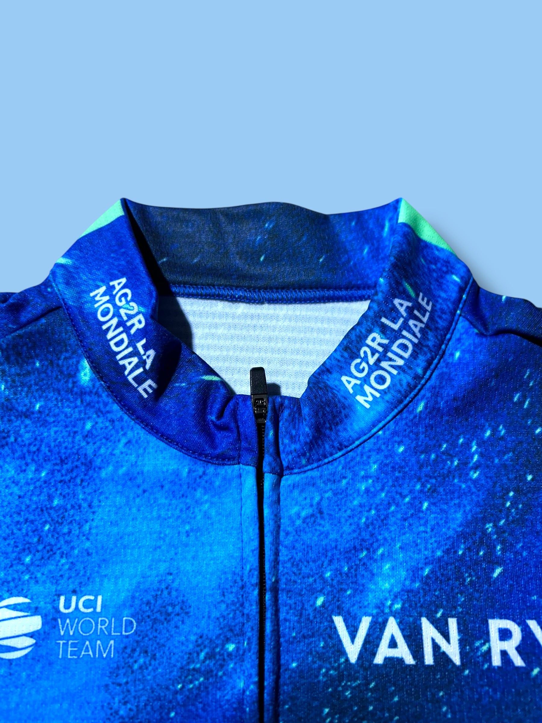 Jersey Midweight Thermal Long Sleeve Racing Maillot   | Decathlon AG2R La Mondiale  | Rosti | Pro Cycling Kit