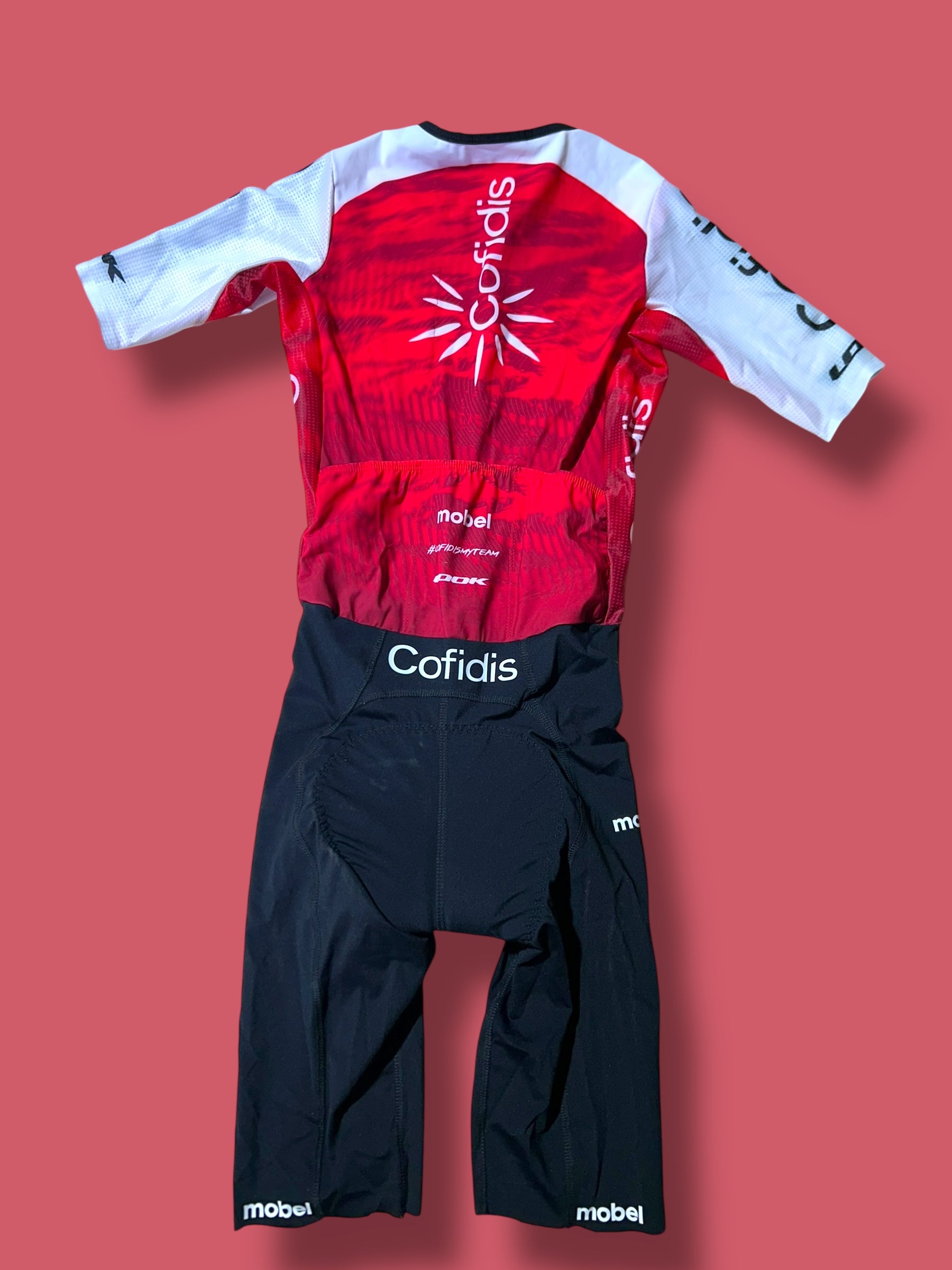 Aerosuit Roadsuit Team Issue Road Racing |  Mobel |  Cofidis| Pro Cycling Kit