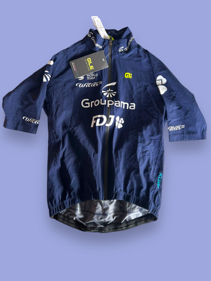 Short Sleeve Rain Jacket | Ale | Groupama Française des Jeux FDJ | Pro Cycling Kit