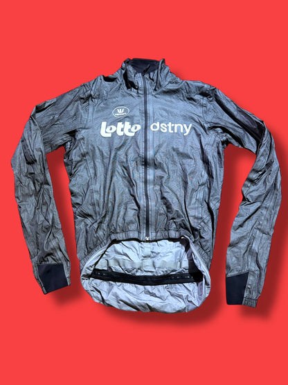 Windproof Waterproof Jrain Jacket   Team Rider Issued |Lotto DSTNY Vermarc| Pro Cycling Kit