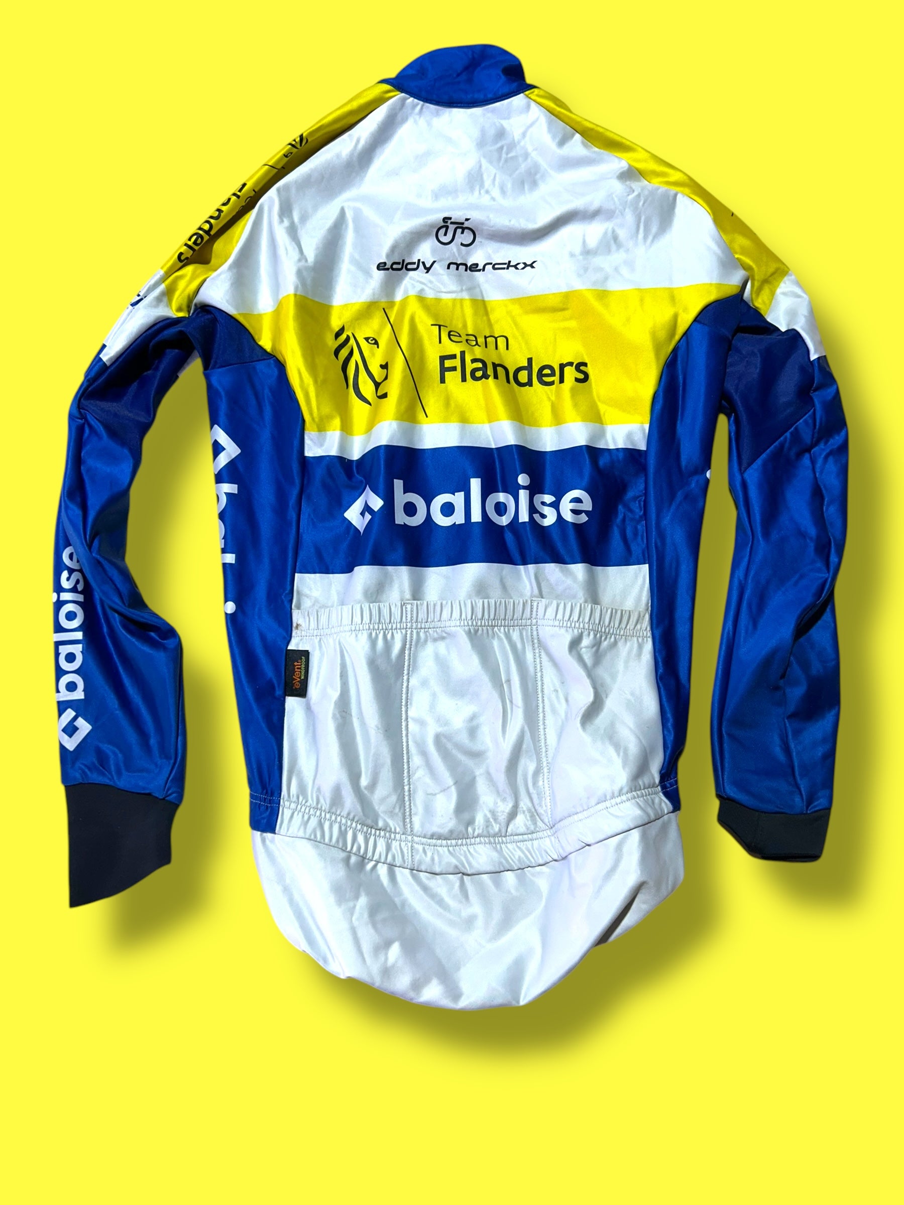 Winter Gabba Jacket Windproof Thermal  | Vermarc |  Flanders Baloise| Pro Cycling Kit