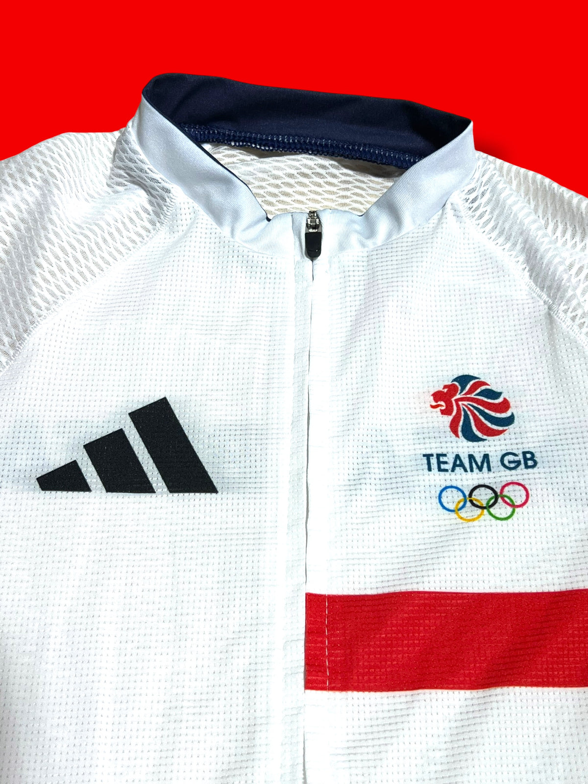 Racesuit Skinsuit Pockets |Team Great Britain GB |Addidas  Pro Cycling Kit