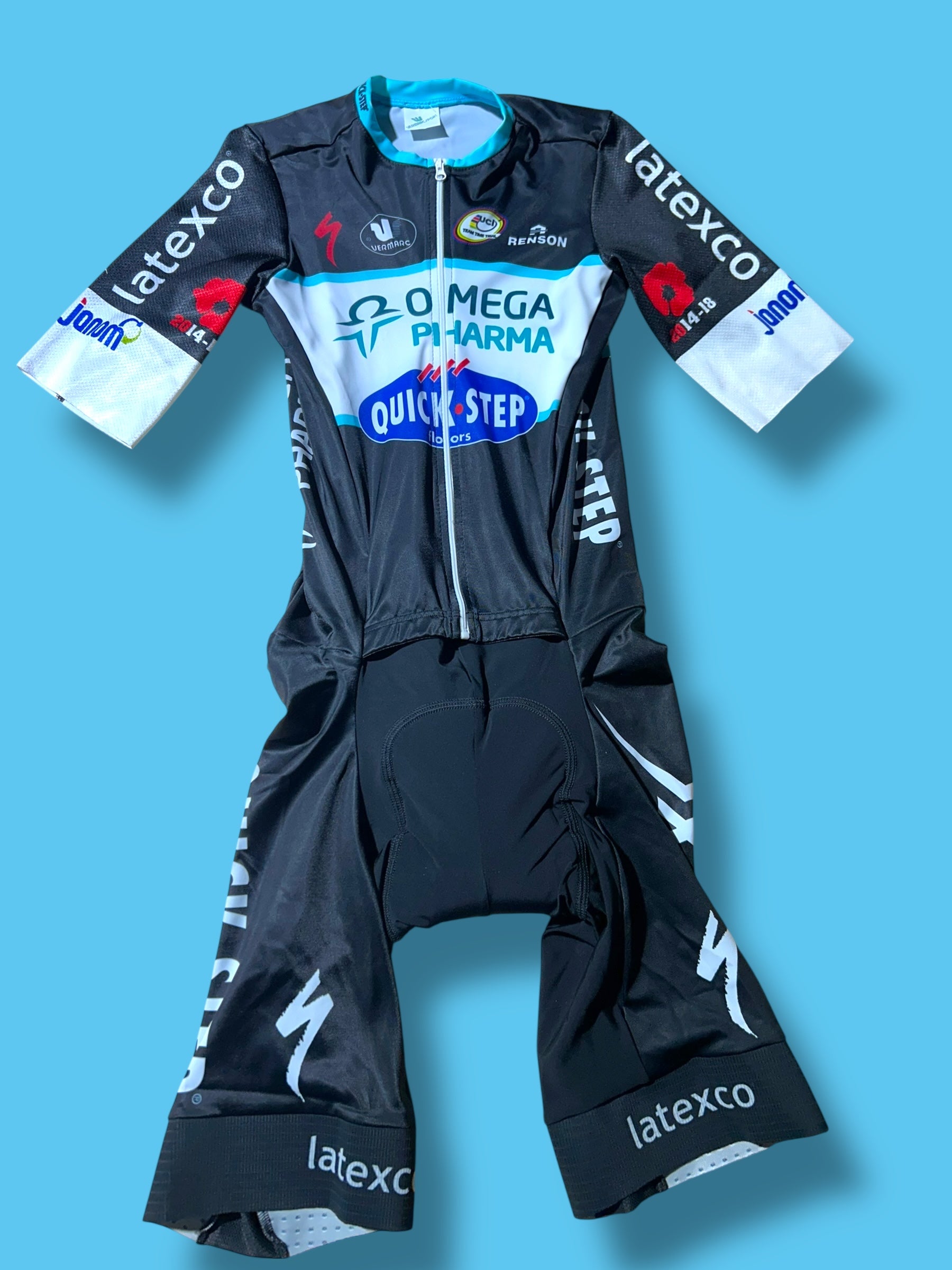 Aero Road Suit | Vermarc |Omega Pharma Quick-Step | Pro Cycling Kit