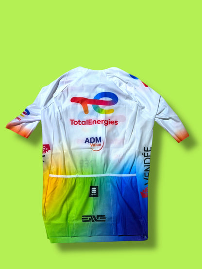 Light Jersey Short Sleeve TE  Road Racing  Summer Vented | Sportful |  Total Direct Energies| Pro Cycling Kit