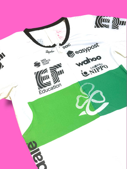 National Champion Aero Jersey Ben Healy Irish Pro Team | EF Education First | Rapha Men's Pro Kit