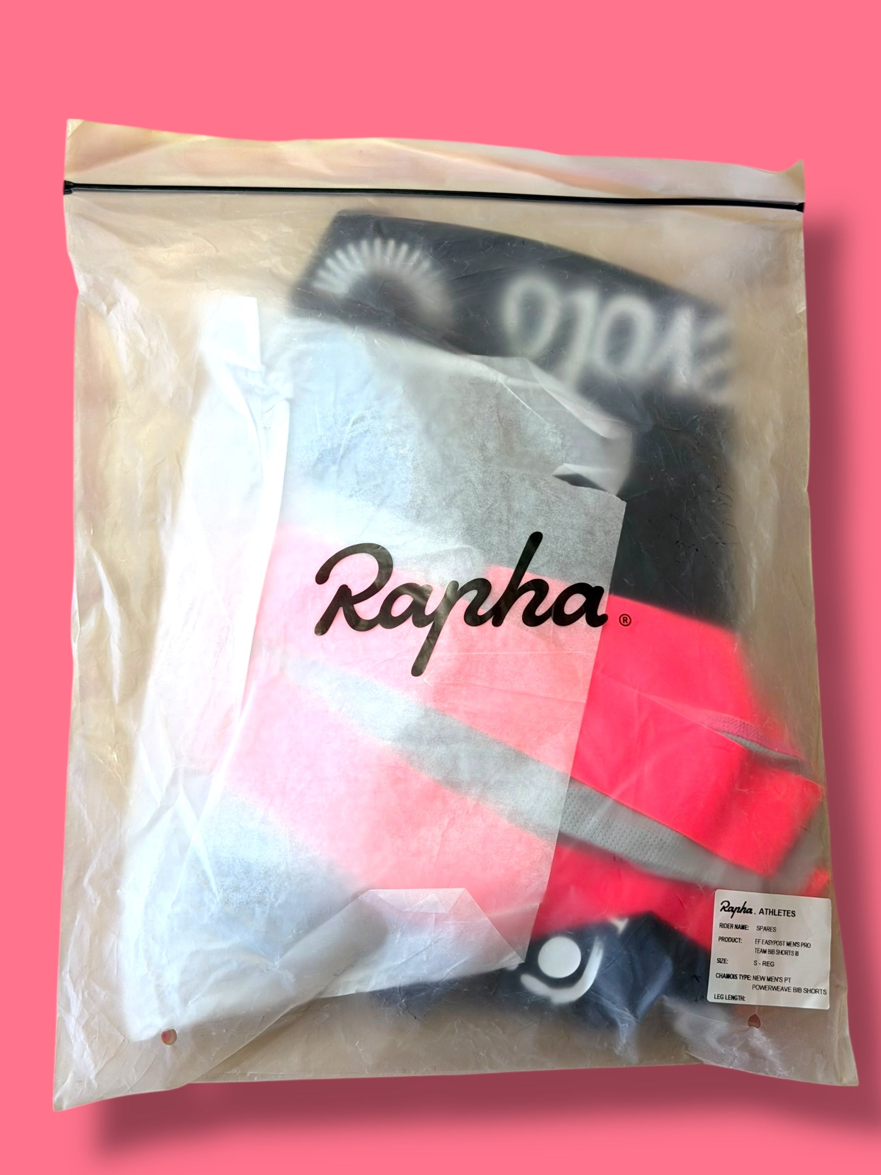 Pro Team 3 Bib Shorts New Aero Design (prototype/exclusive!) |Rapha |EF Education First|Cycling