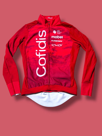 Windproof Gabba Jersey Jacket Thermal Winter WIndstopper|  Mobel |  Cofidis| Pro Cycling Kit