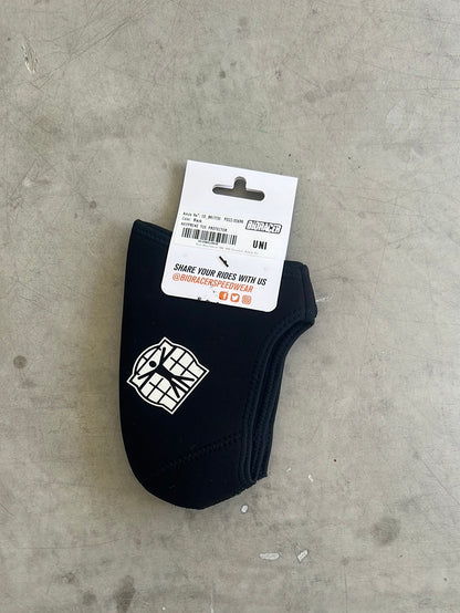 Uno-X | Bioracer Neoprene Toe Covers | Black | Pro-Issued Team Kit