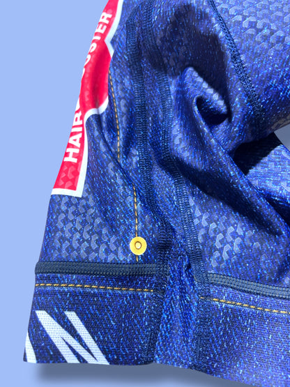 Aero Bib Shorts Race Rider Issued | Alpecin Deceuninck Kalas| Pro Cycling Kit