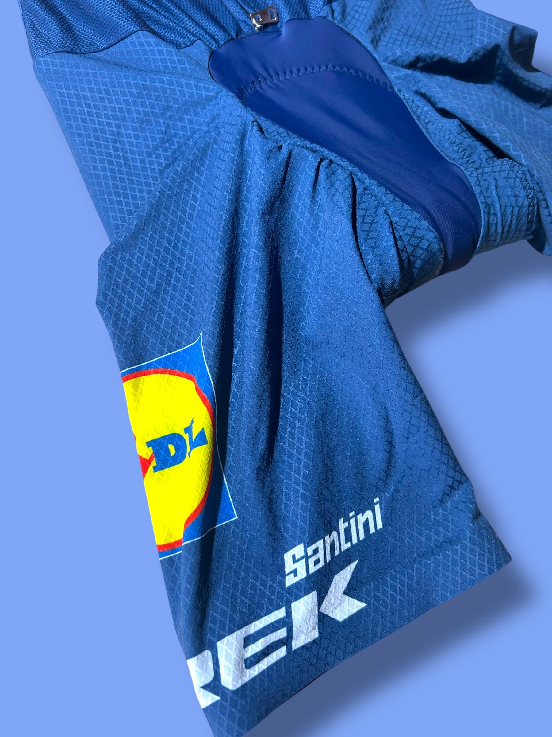 Aero Suit Roadsuit Sprint Suit Short Sleeve Team Issued! | Santini | Lidl Trek | Pro Cycling Kit