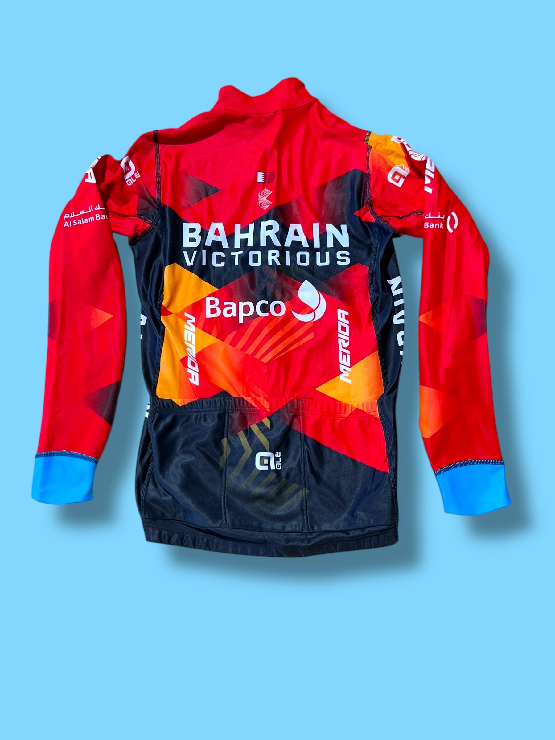 Long Sleeve Jersey  Thermal Winter | Ale |Bahrain Victorious| Pro Cycling Kit