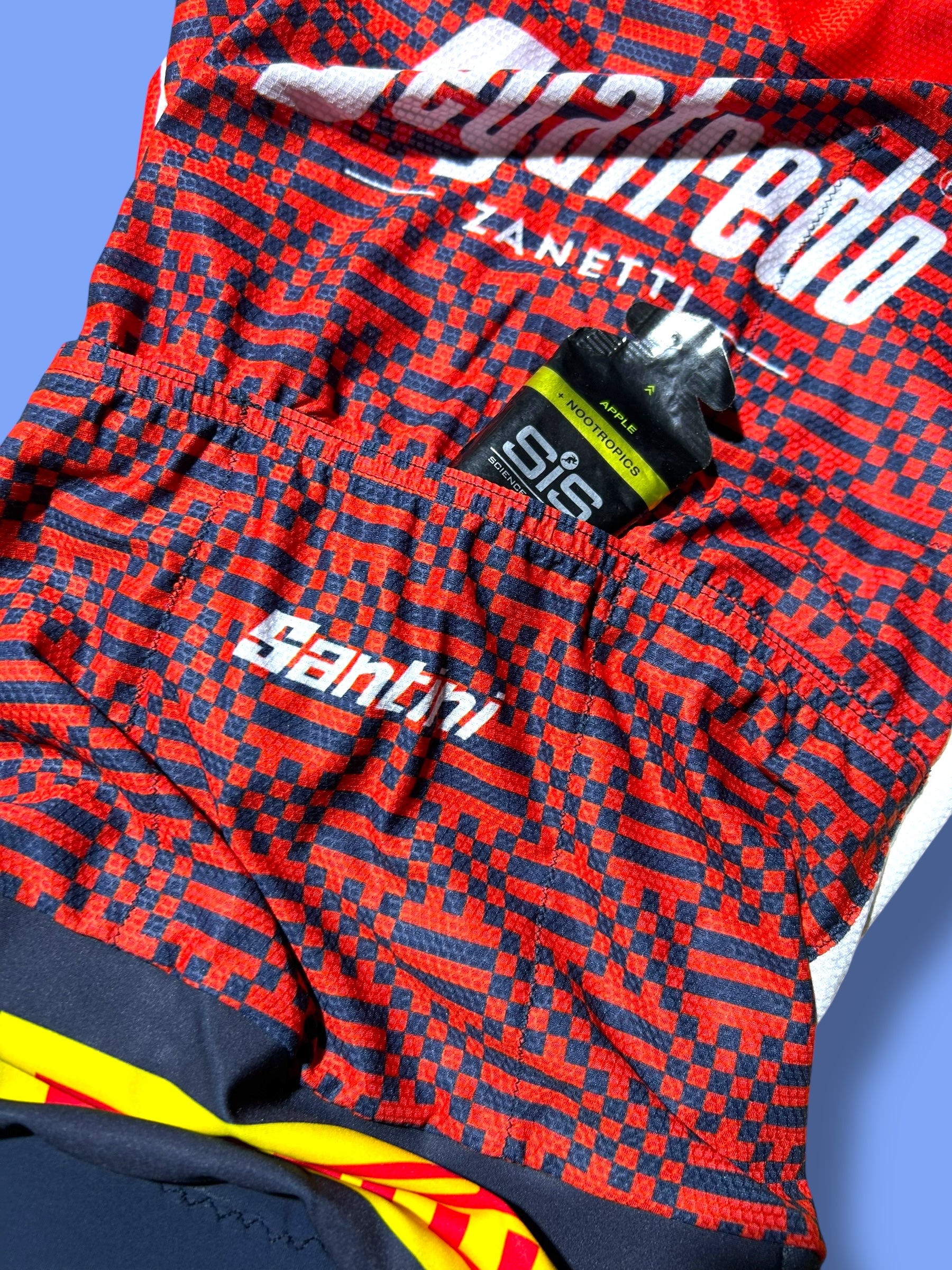 Summer Aero Suit Roadsuit Sprint Suit Team Issued! | Santini | Trek Segafredo | Pro Cycling Kit