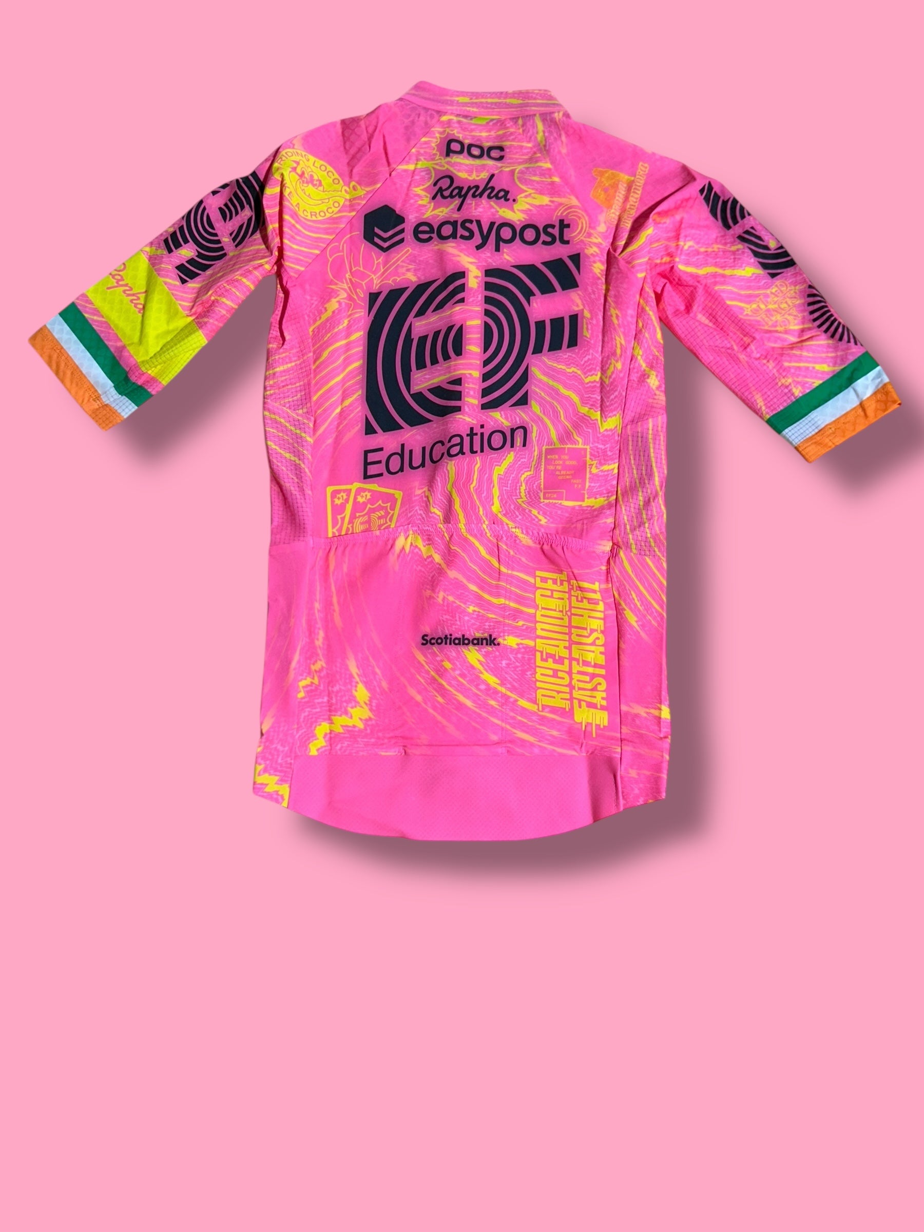 Short Sleeve Jersey -  Flyweight Summer Aero Irish Champion Ireland |  Rapha Pro Team |  EF Education First  | Pro Cycling Kit