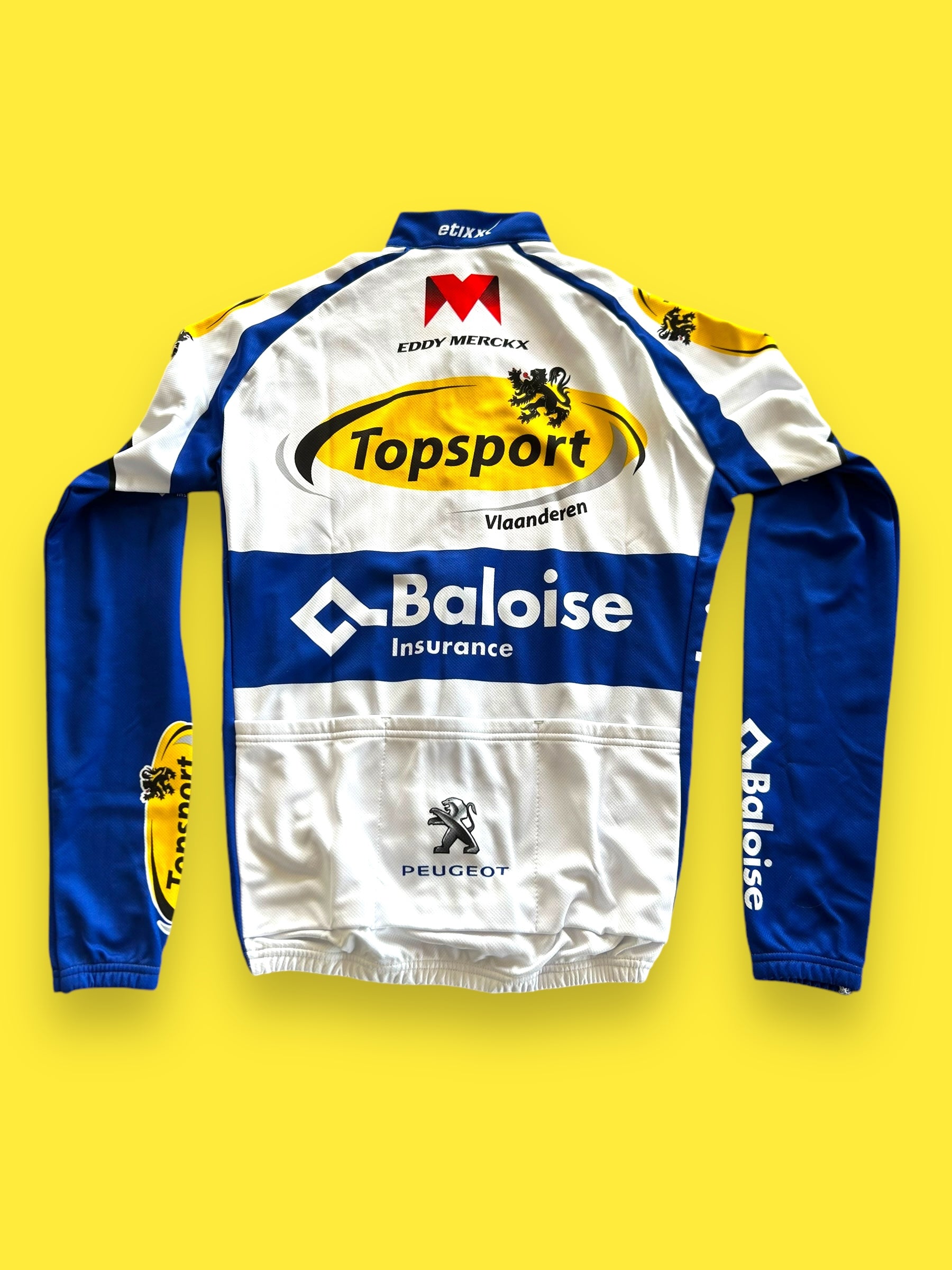 Long Sleeve Thermal Jersey | Vermarc | Sport Vlaanderen / Baloise | Pro Team Cycling Kit