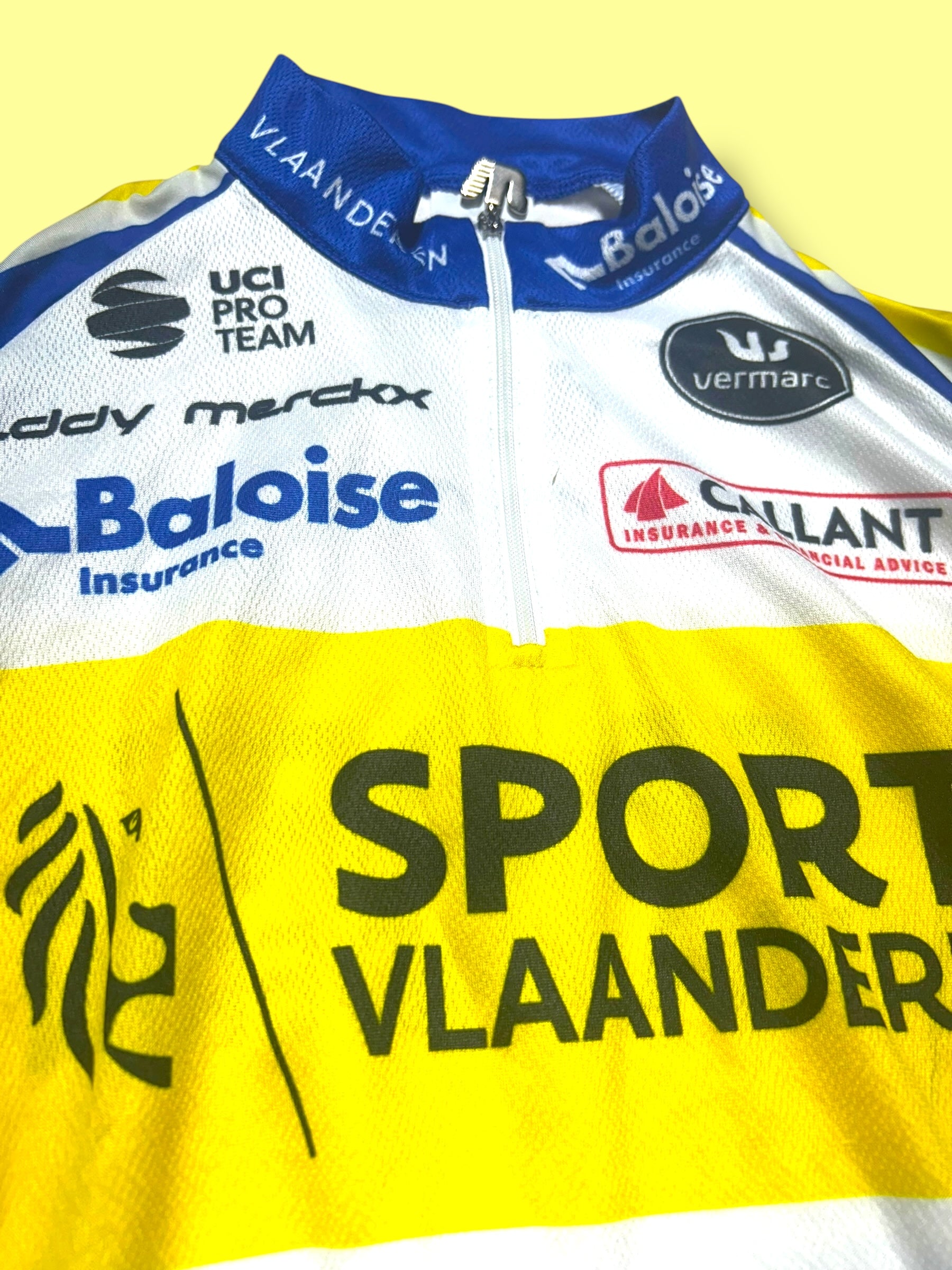 Jersey, Vest and Mitts Bundle | Vermarc |  Flanders Baloise| Pro Cycling Kit