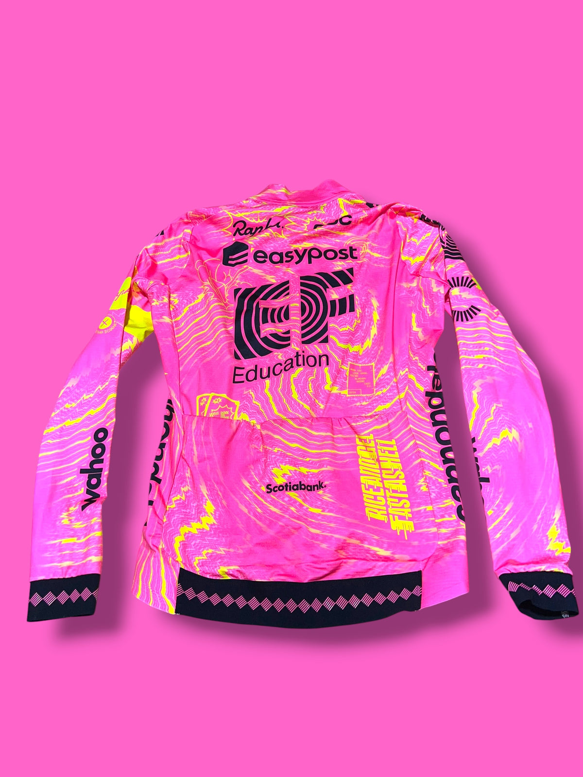 EF 2024 Pro Team Midweight Long Sleeve Jersey | EF Education First | Rapha Men's Pro Kit