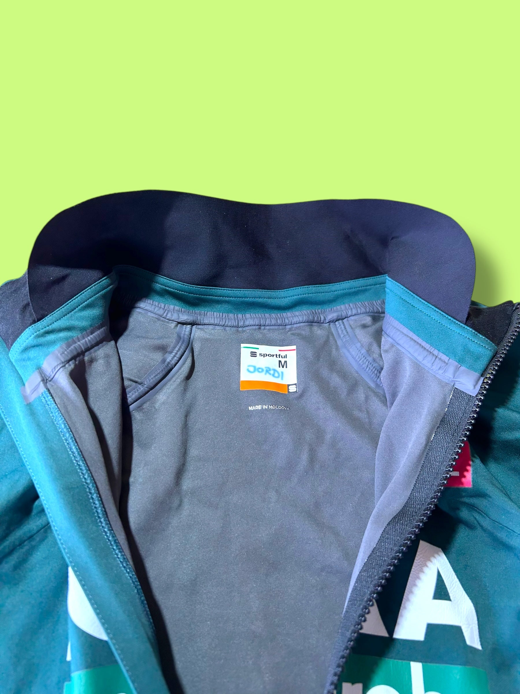 Fiandre Pro Rain Jacket  Winter Team Issued| Sportful | Bora Hansgrohe| Pro Cycling Kit