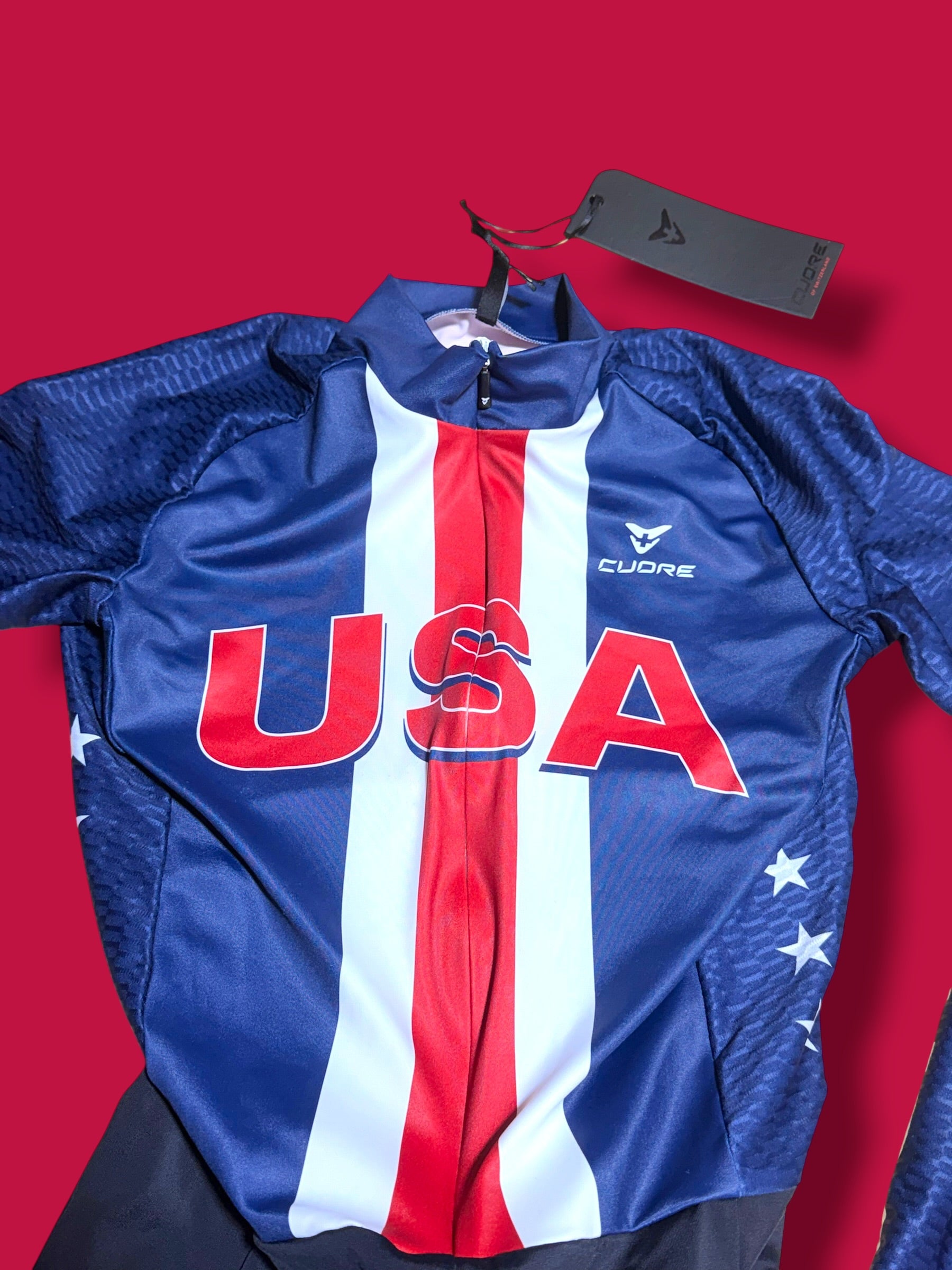 TT Suit Aerosuit |USA Cycling|Cuore Pro Cycling Kit