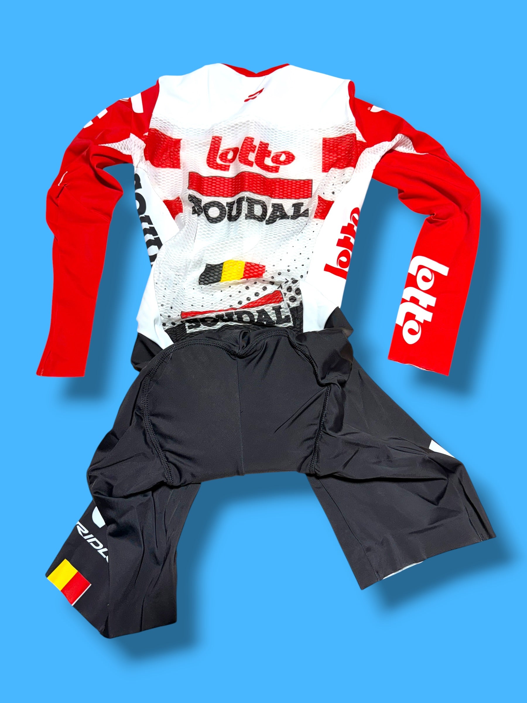 TT Suit Aerosuit Race Suit Caleb Ewan |Lotto Soudal |Vermarc Pro Cycling Kit