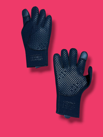 Winter Thermal Neoprene Gloves |FDJ Suez |Gobik Pro Cycling Kit