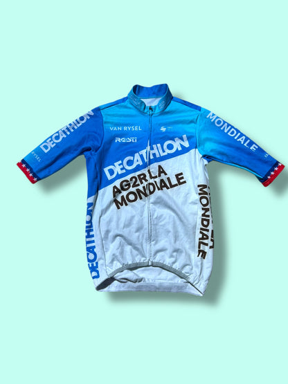 Jersey Midweight WARBASSE USA Thermal Short Sleeve Racing Maillot  Felpata  | Decathlon AG2R La Mondiale  | Rosti | Pro Cycling Kit