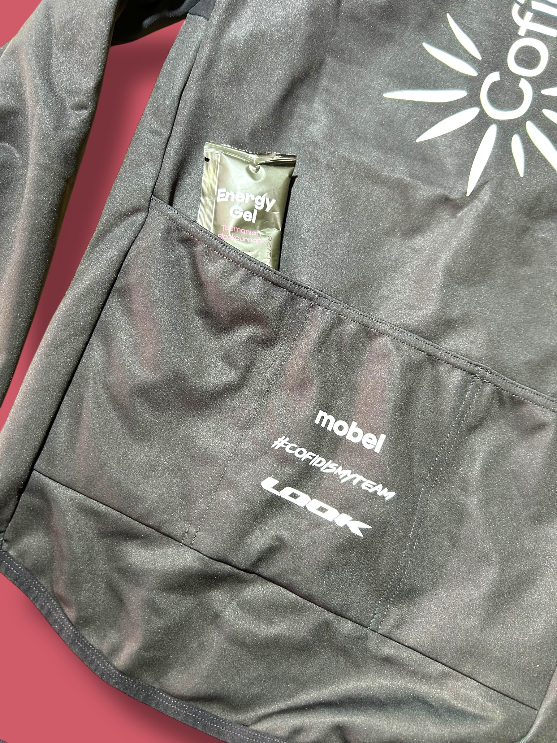 Long Sleeve Thermal Gabba Jersey Jacket  Rider Issued Winter WIndstopper|  Mobel |  Cofidis| Pro Cycling Kit