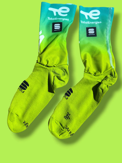 Aero Socks - Save Watts Total Energies |BioRacer  Pro Cycling Kit