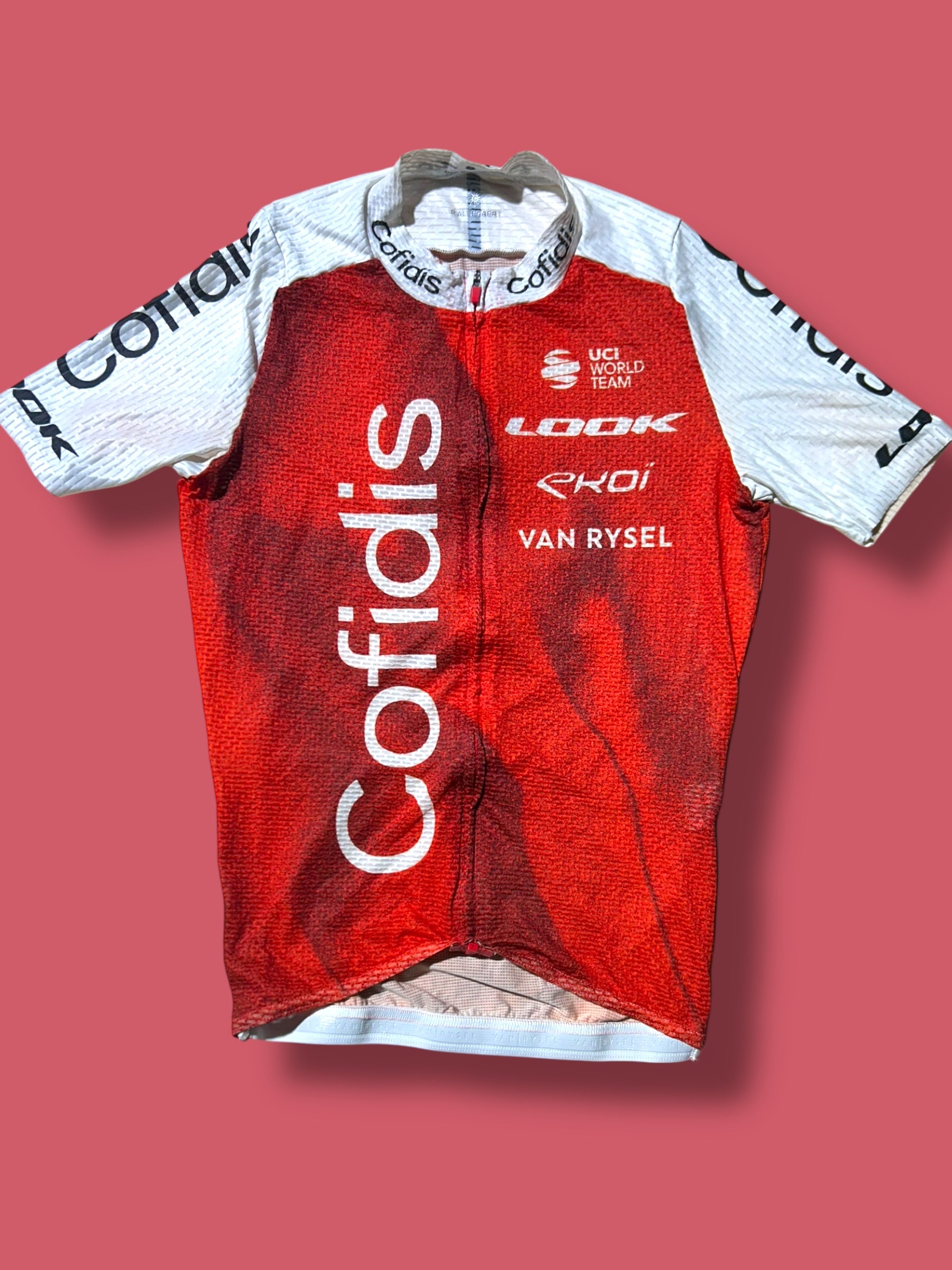 Aero Jersey Sumnmer Lightweight Team Issue Road Racing |  Van Rysel |  Cofidis| Pro Cycling Kit