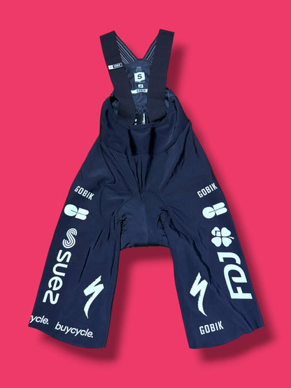 Winter Race Bib Shorts Thermal  Womens|FDJ Suez |Gobik Pro Cycling Kit