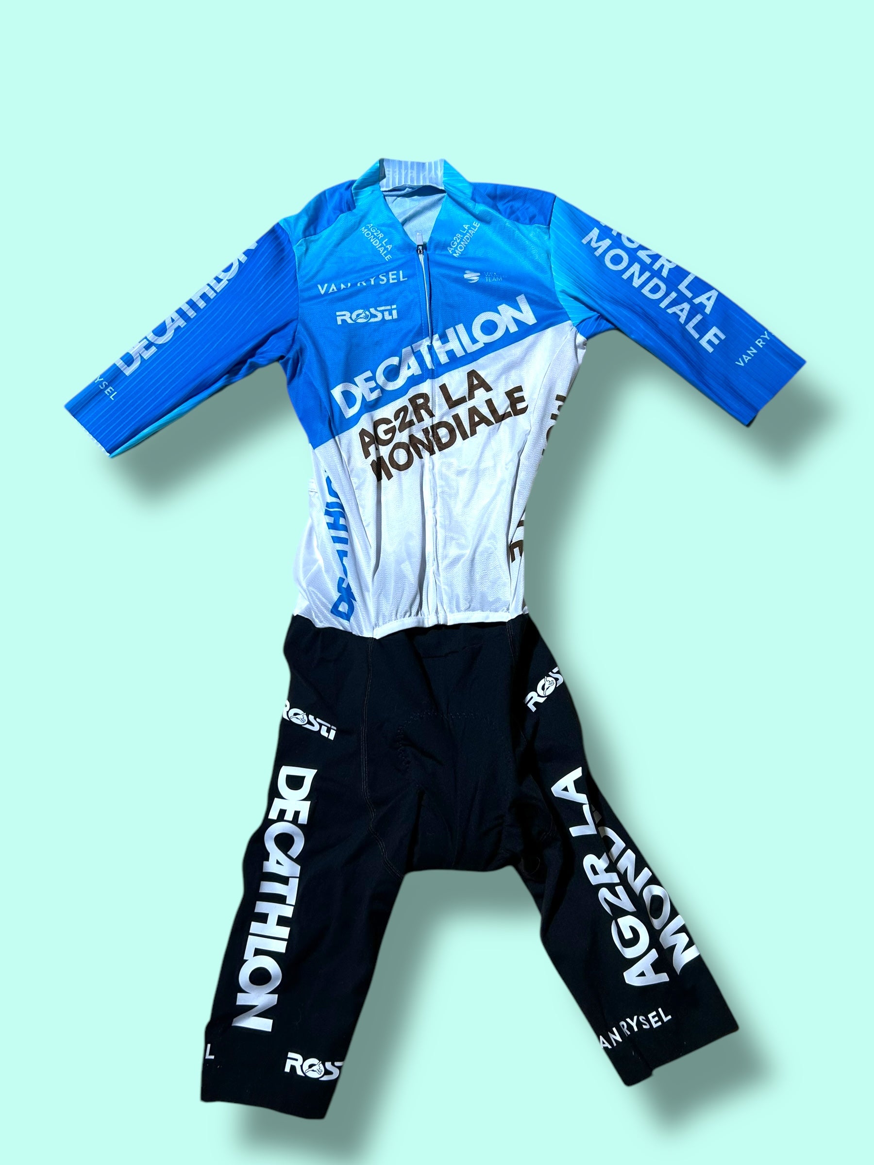Aerosuit Summer FELIX GALL Roadsuit| Decathlon AG2R La Mondiale  | Rosti | Pro Cycling Kit