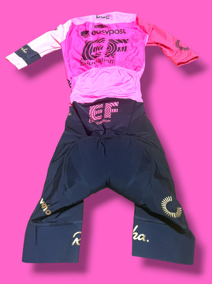 EF Richard Carapaz Olympic Champion Gold Logo Road Suit | EF Education First | Rapha Men's Pro Kit