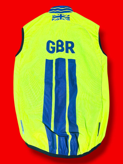 Wind Vest Packable | Team Great Britain GB |Adidas Pro Cycling Kit