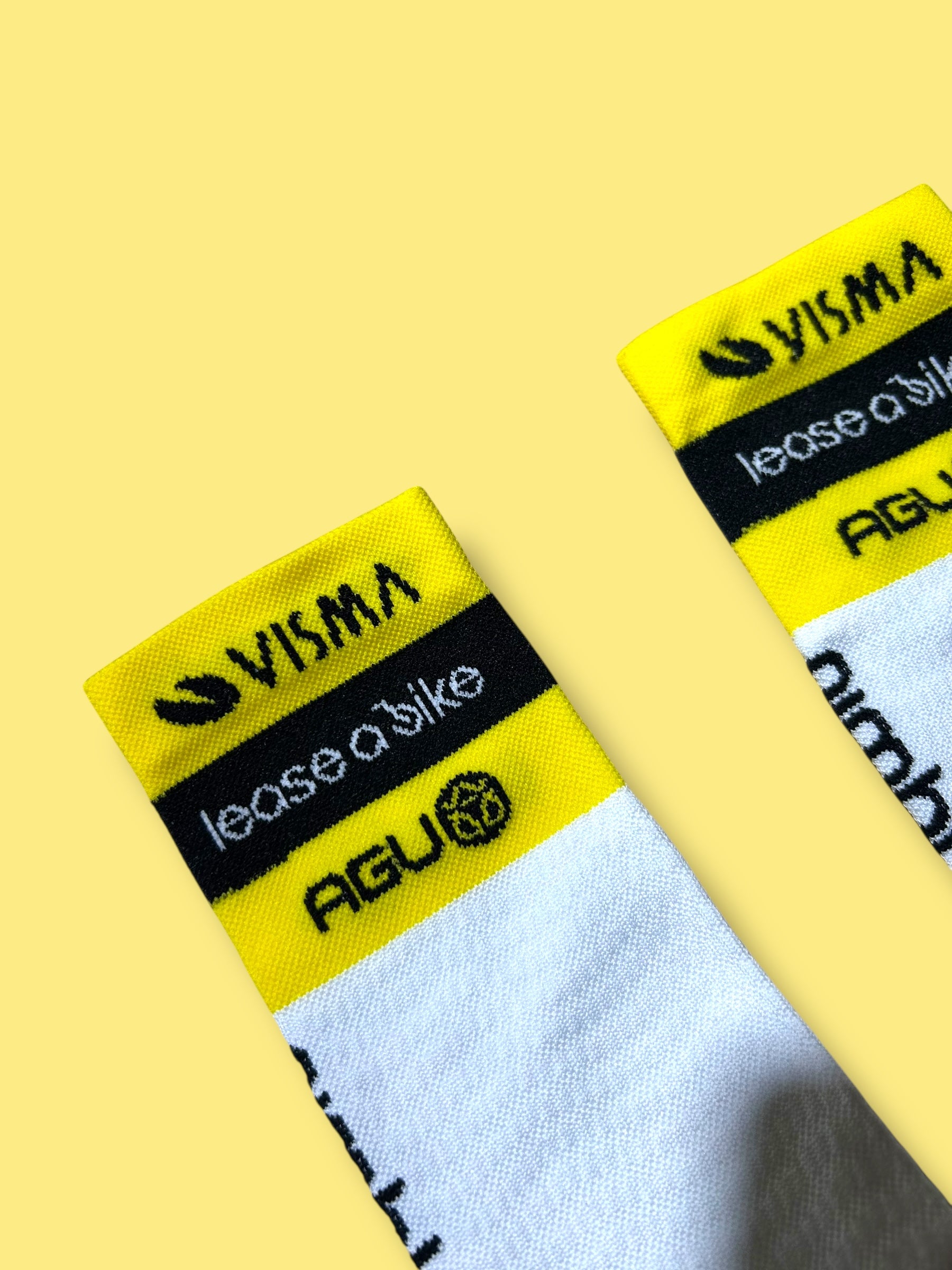 Race Socks   | Jumbo Visma Lease-A-Bike  | Agu | Pro Cycling Kit