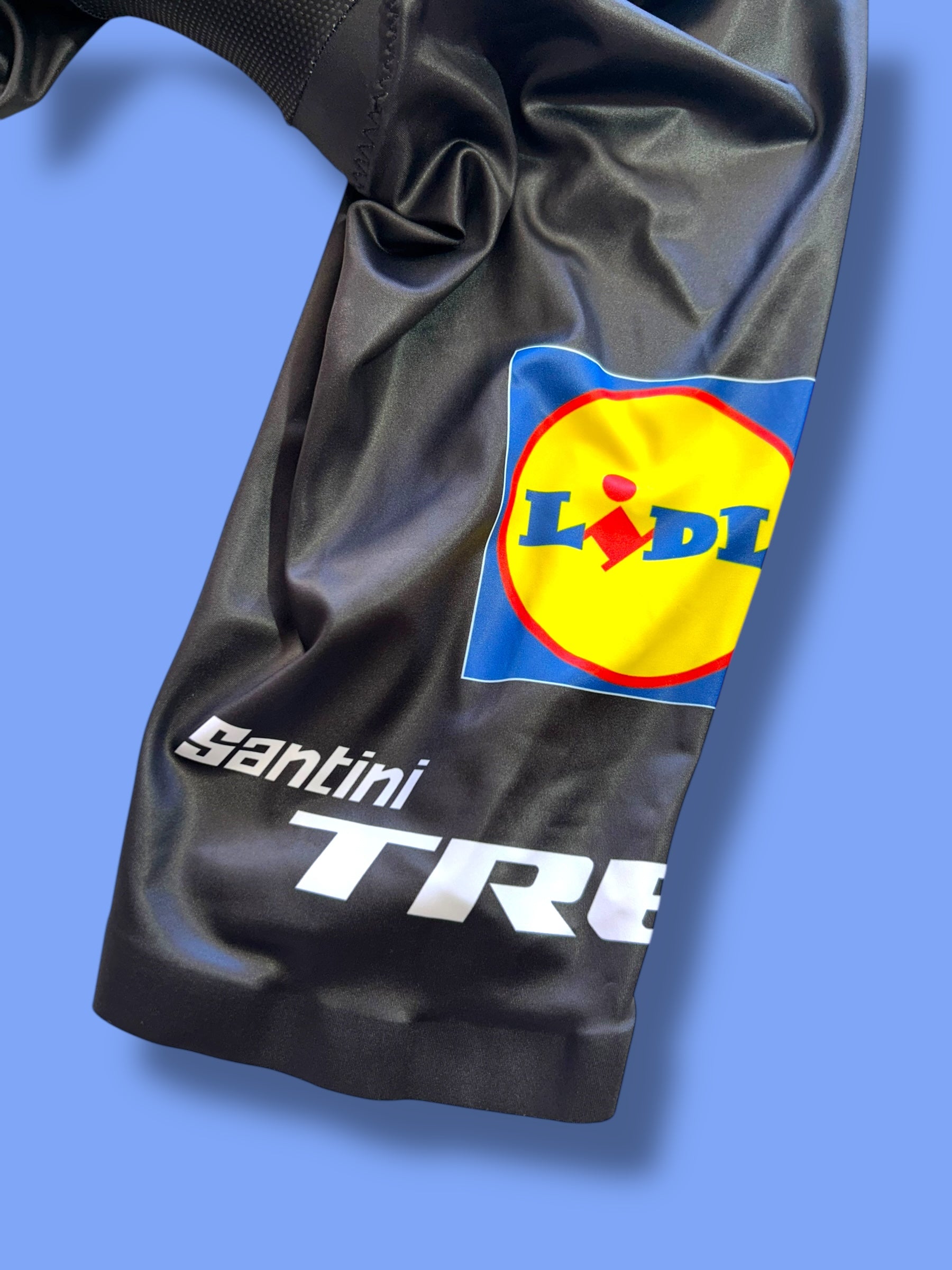 TT Suit Speedsuit Aerosuit Time Trial Triathlon Team-Issued! | Santini | Lidl Trek Lukembourg National Champion | Pro Cycling Kit