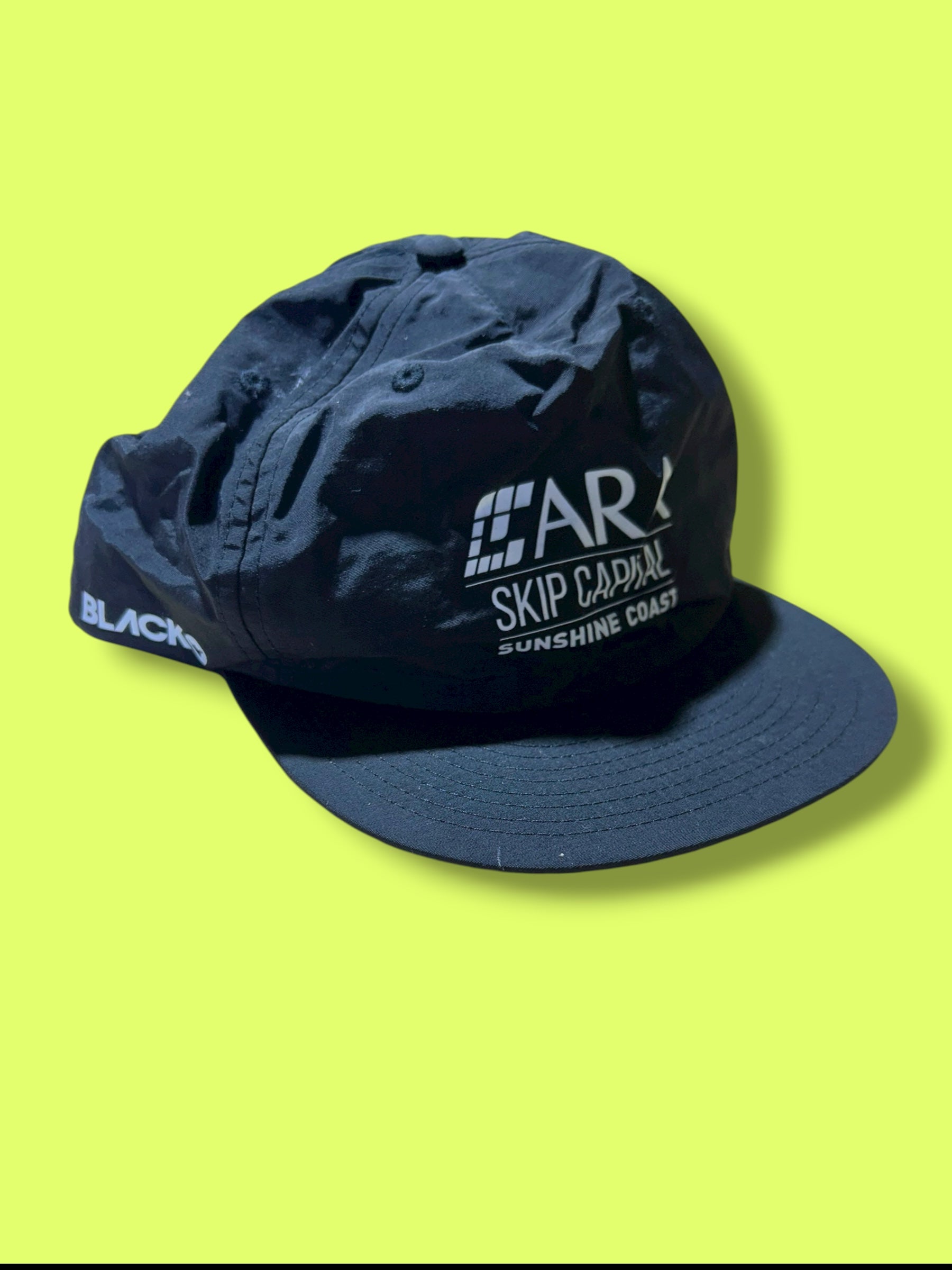 Team Rider running textile Cap - Pro Rider Issued |Black Sheep |ARA Skip Capital |Cycling
