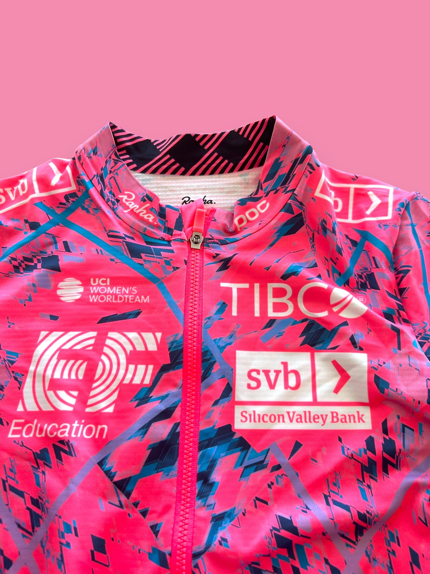 Rapha サイクルジャケット ピンク EF　女性Sサイズ Womens Long Sleeve Jersey | Rapha | EF Education First Tibco | Pro