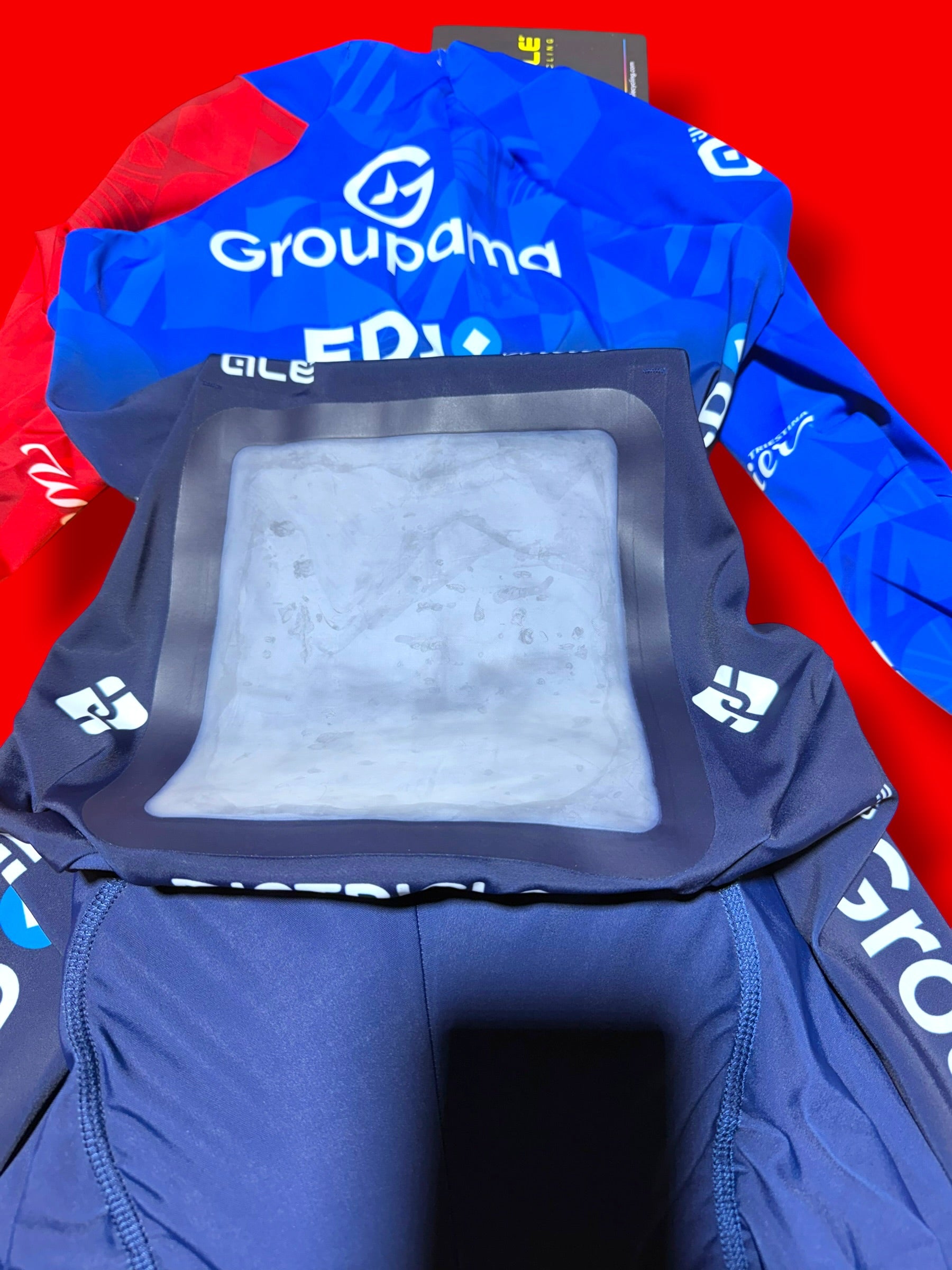 TT Aero Suit Long Sleeve |FDJ Francaise Des Jeux|Ale  Pro Cycling Kit