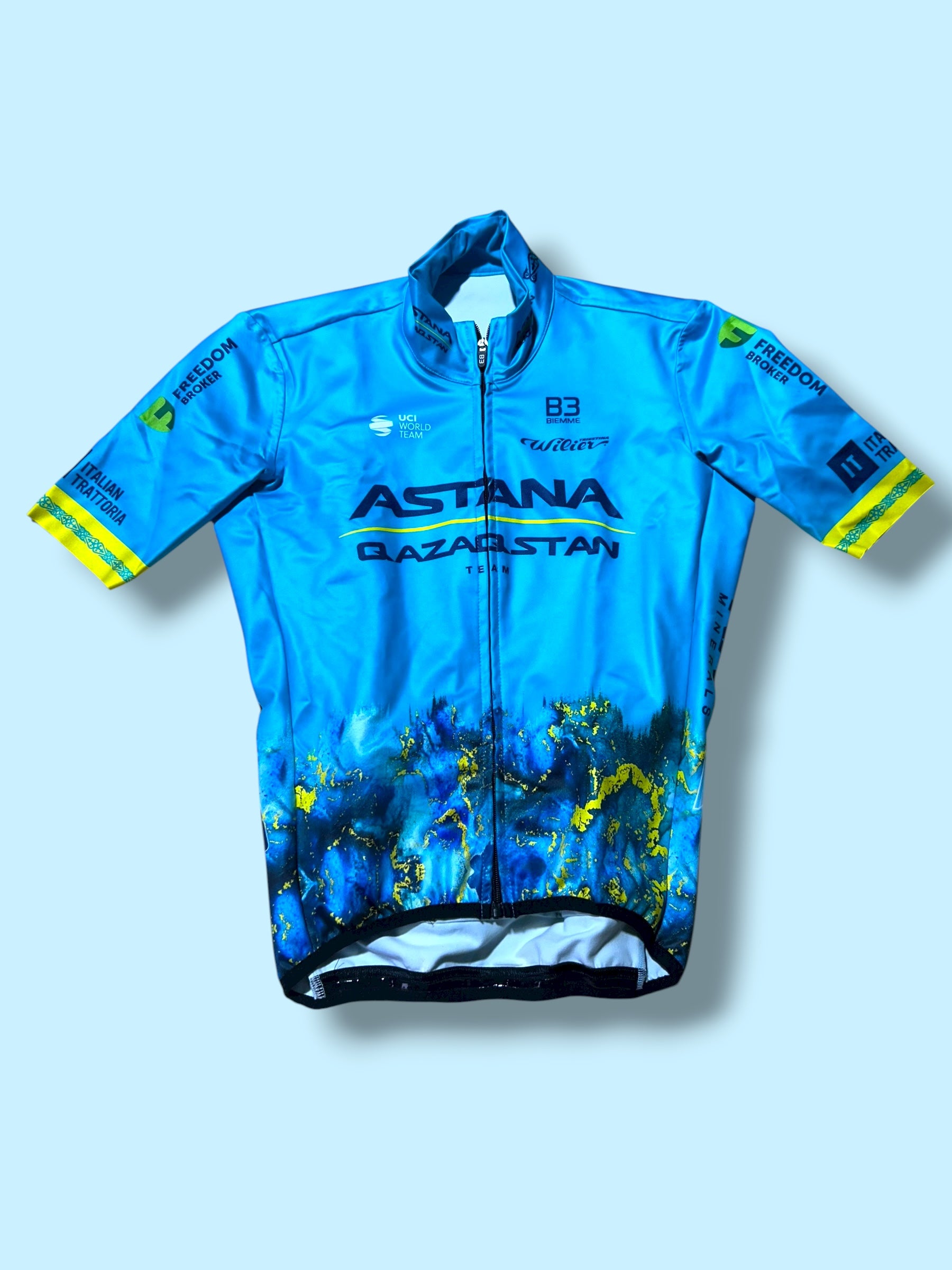 Gabba Winter Jacket Short Sleeve Waterproof Thermal - Pro Rider issued | Biemme  | Astana | Cycling