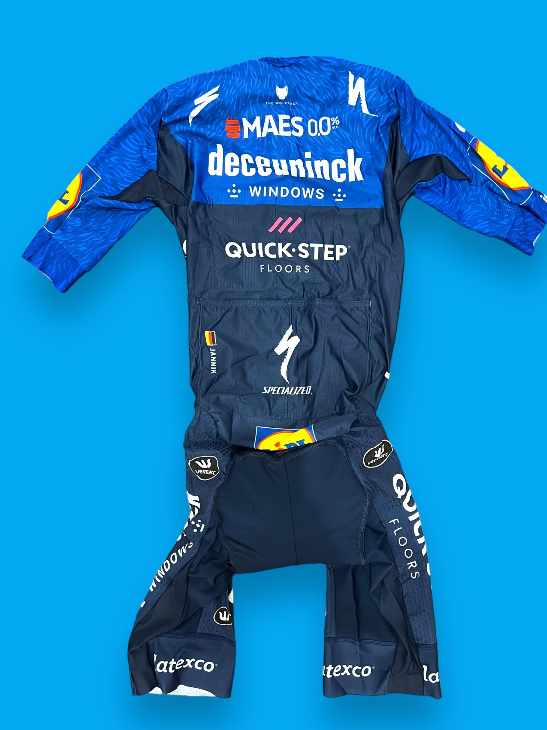 Vermarc Quick-Step Floors サイクルジャージ 上下 Lightweight Aero Road Suit | Vermarc | Deceuninck Quick-Step | Pro
