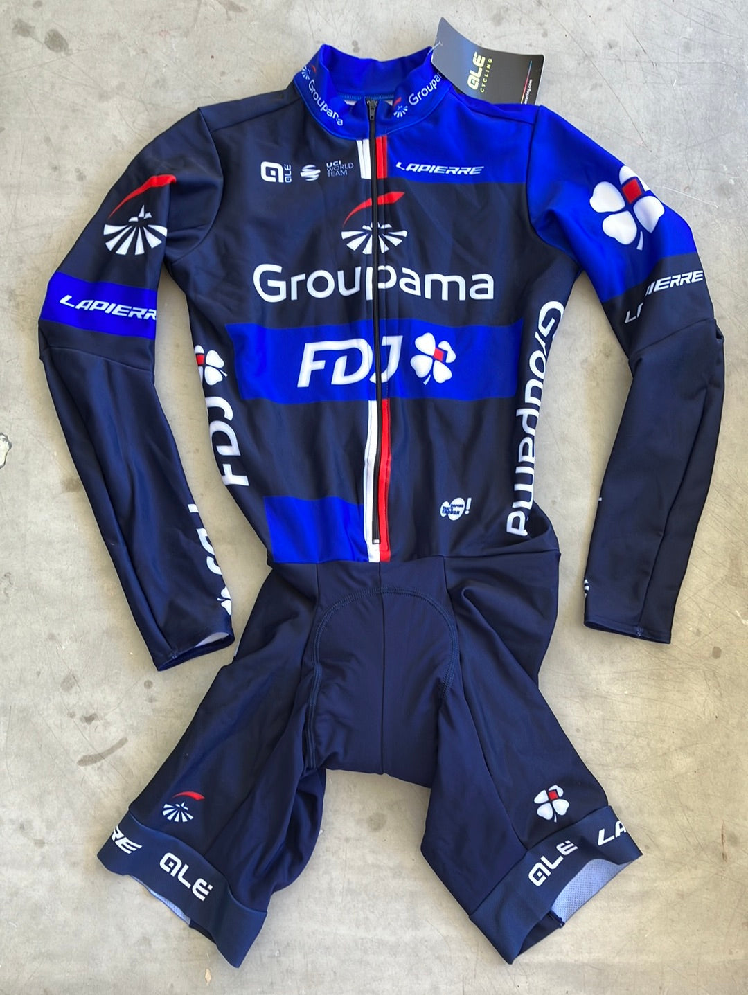 Thermal TT Suit / CX Skinsuit | Ale | Groupama Française des Jeux FDJ | Pro Team Cycling Kit