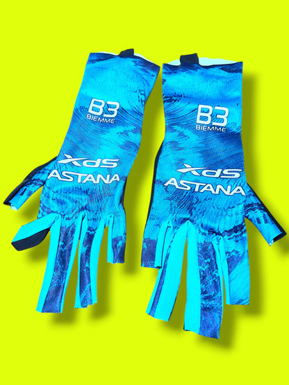 Aero TT Gloves | XDS Astana | Biemme Men's Pro Kit