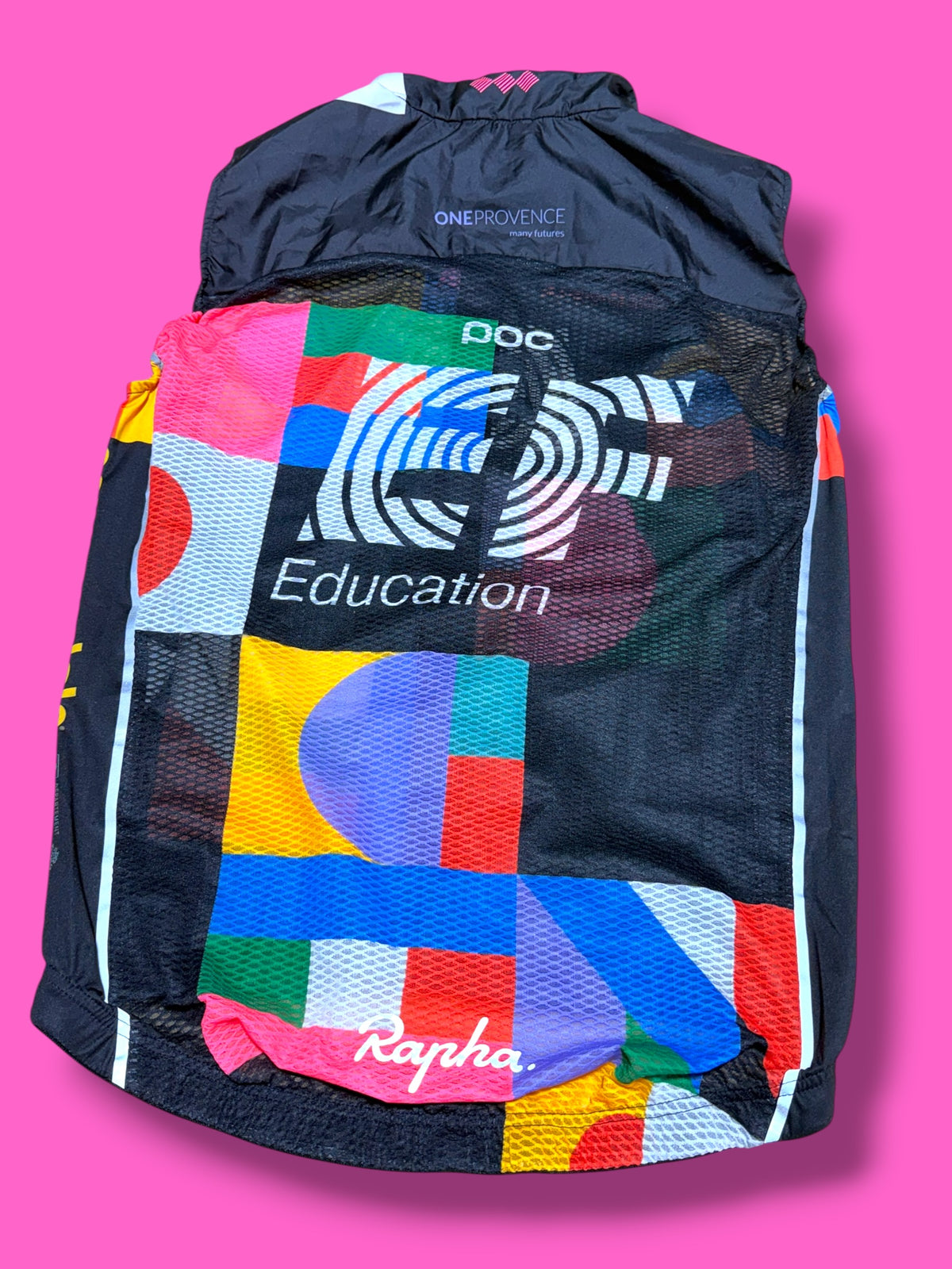 EF 2021 Lightweight Wind Vest Kaleidoscope Giro d'Italia Switchout | EF Education First | Rapha Men's Pro Kit