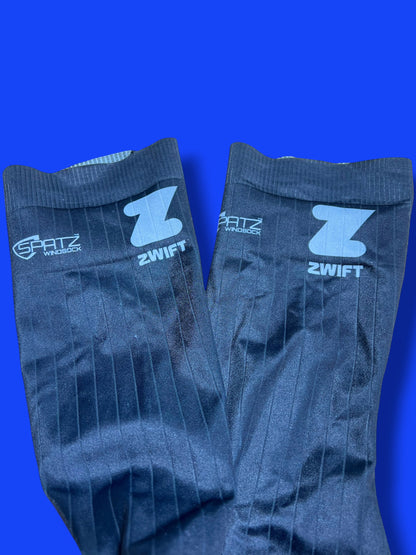 Aero Shoe Cover Spatz Windsock Zwift |Alpecin Deceuninck |Kalas  Pro Cycling Kit