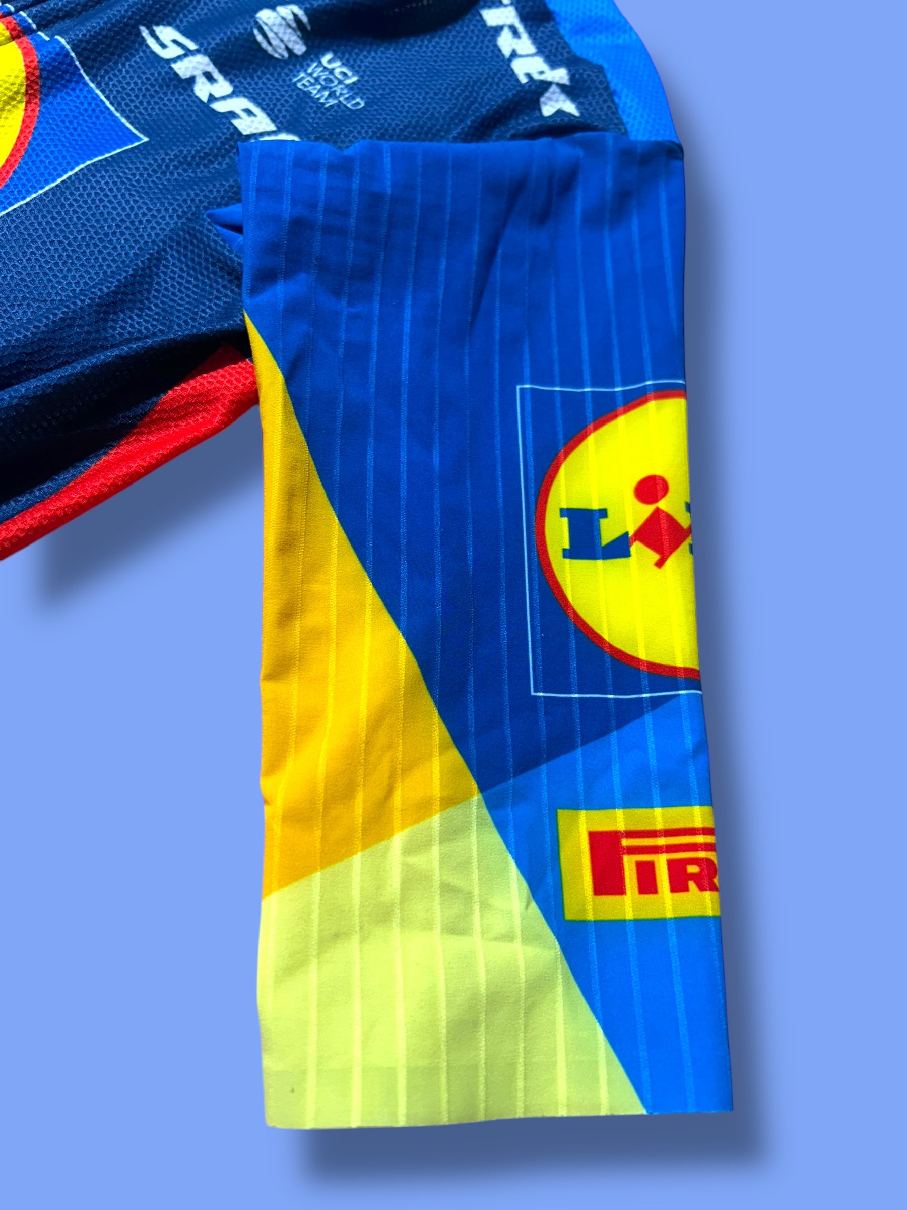 Aero Suit Roadsuit Sprint Suit Short Sleeve Team Issued! | Santini | Lidl Trek | Pro Cycling Kit