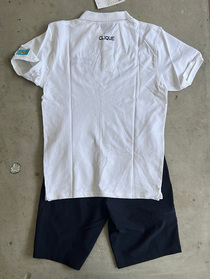 Polo Shirt & Casual Shorts Bundle | Clique | Astana | Pro Team Cycling Kit