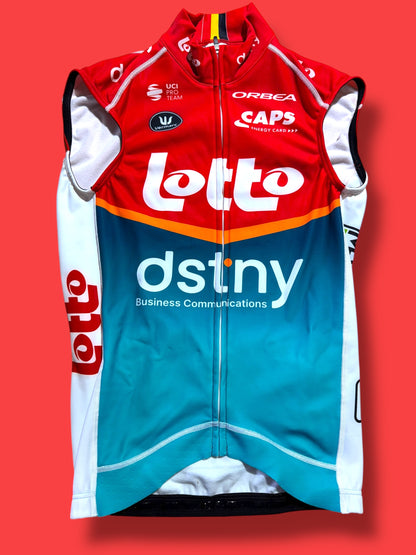 Thermal Vest + Pockets|Lotto DSTNY Vermarc| Pro Cycling Kit