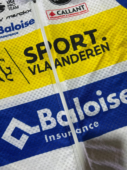 Summer Vented Jersey Lightweight Racing - Rider Issued  | Vermarc |  Flanders Baloise| Pro Cycling Kit