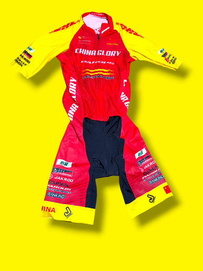 Aerosuit Roadsuit with Pockets | Jackroo |  China Glory| Pro Cycling Kit