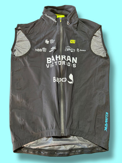 Rain  Vest Gilet Windproof Waterproof  Winter | Ale |Bahrain Victorious| Pro Cycling Kit