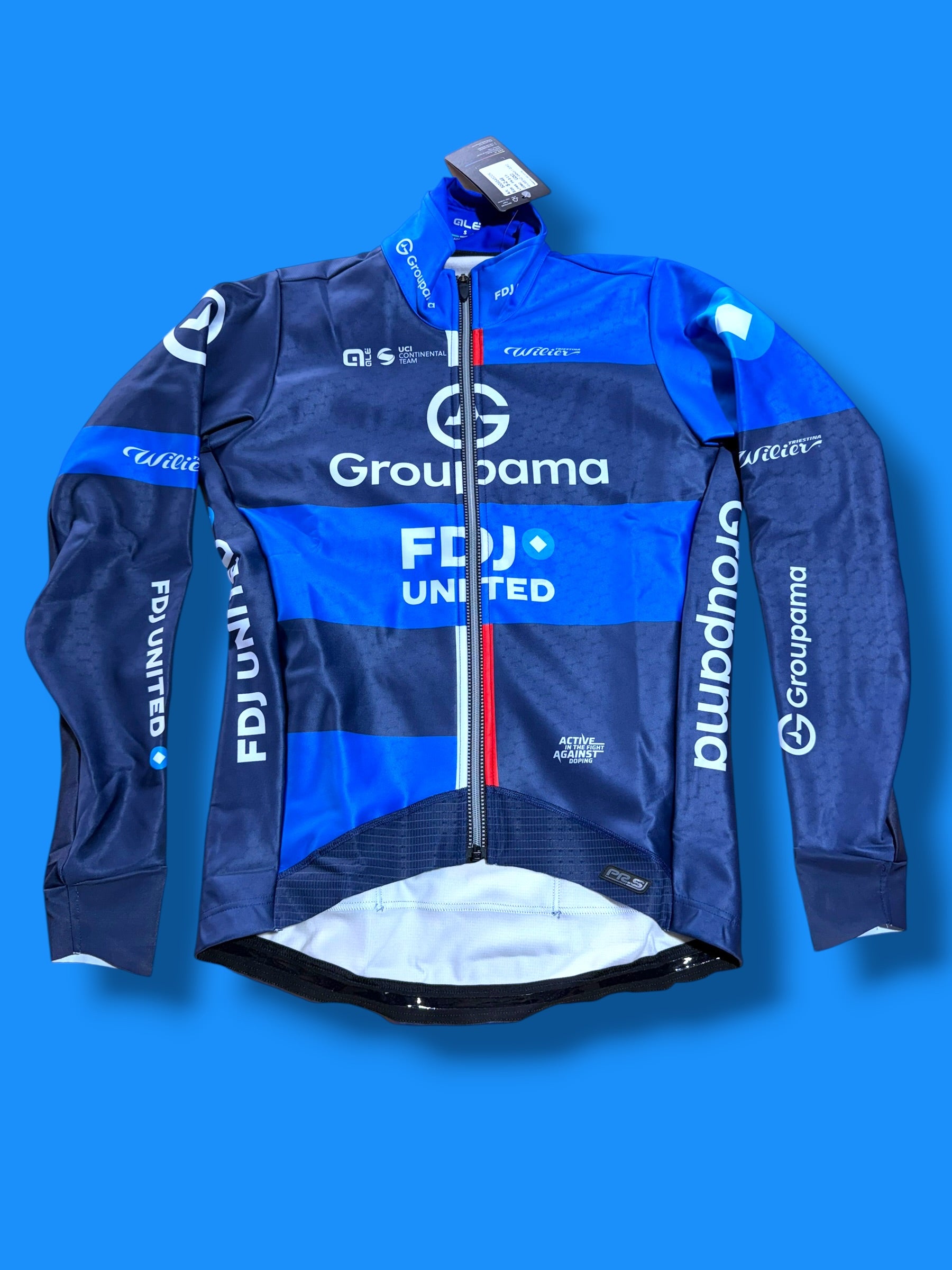 Long Sleeve Gabba Waterproof Jersey / Groupama FDJ Francaise des Jeux |Ale